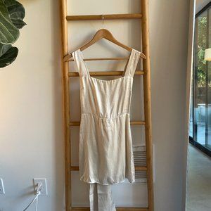 Reformation Riviera Dress Size 4 in Ivory